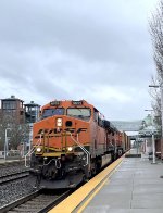 Northbound BNSF freight 